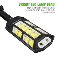 Lámpara Solar LED Potente Con Sensor De Movimiento Impermeable Luz De Jardín Solar Moderna Para Calle Y Paseo Exterior - details 2