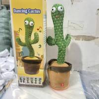 Juguete De Cactus Danzante Y Cantante Para Bebés Niños Y Niñas Registra Y Repite Lo Que Dice Planta De Algodón PP Para Jóvenes - details 8