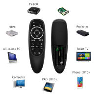 Control Remoto De Voz Universal G10S Con IR Y Giroscopio Air Mouse 2.4G Wireless Backlit Para Android TV PC - details 1