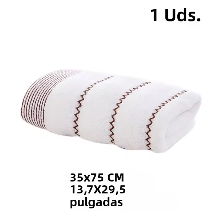 Toalla De Baño Para Adultos De Algodón Puro De Alta Calidad Tamaño Grande Absorbente Y Suave Conjunto De Toallas Domésticas - 1