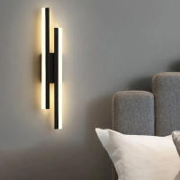 Lámpara De Pared LED Para Dormitorio Estilo Moderno Con Armadura De Cobre Y Abrazadera De Acrílico Iluminación Interior Para Sala De Estar Pasillo - details 5