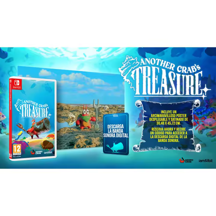 Another Crabs Treasure - Switch- Nuevo Precintado - PAL España - Meridiem - 1
