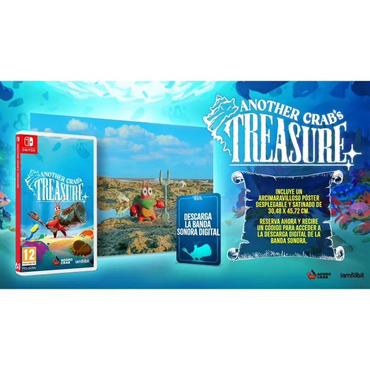 Another Crabs Treasure - Switch- Nuevo Precintado - PAL España - Meridiem - 1