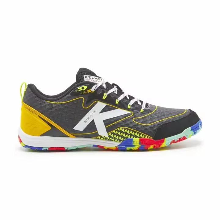 Zapatillas de Fútbol Sala para Adultos Kelme Stiletto Amarillo Negro Unisex - 1