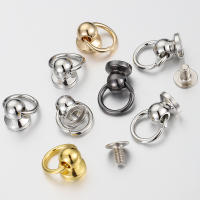 20 Piezas De Metal Con Anillo O Y Tornillos Redondos Para Manualidades Y Decoración De Fundas De Teléfono Accesorios De Joyería - details 2
