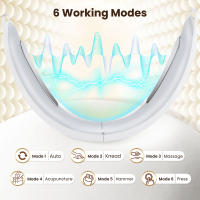 V Face Máquina Eléctrica Cinturón Levantador De Línea V Masajeador Facial Con Control Remoto Rejuvenecimiento De Piel Y Adelgazamiento Facial - details 18