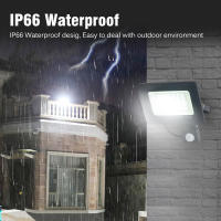 Proyector De Luz Exterior LED Con Sensor De Movimiento PIR IP66 220V Luz De Calle Autónoma SMD2835 Iluminación Exterior Blanco - details 3