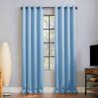 Cortina De Blackout De Alta Calidad 1 Pieza Suave Y Cómoda Amigable Con La Piel Apta Para Dormitorio Sala De Estar Cocina - details 16