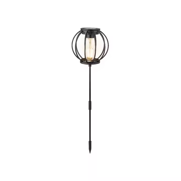 Set 3 Luces Solares de Jardín ø13x43cm 3l - Ahorro de Energía - 1