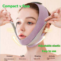 Cinturón Delgado Para Rostro Elevador Doble Mentón Máscara Facial Tensa Pero No Aprieta Adecuado Para Todas Las Formas De Rostro Herramienta De Adelgazamiento - details 0