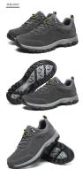 Zapatos De Senderismo Para Hombres Zapatillas De Montaña Botas De Escalada Respirables TPR Suela EVA Lona De Algodón Tamaño True Fit Para Otoño E Invierno - details 13