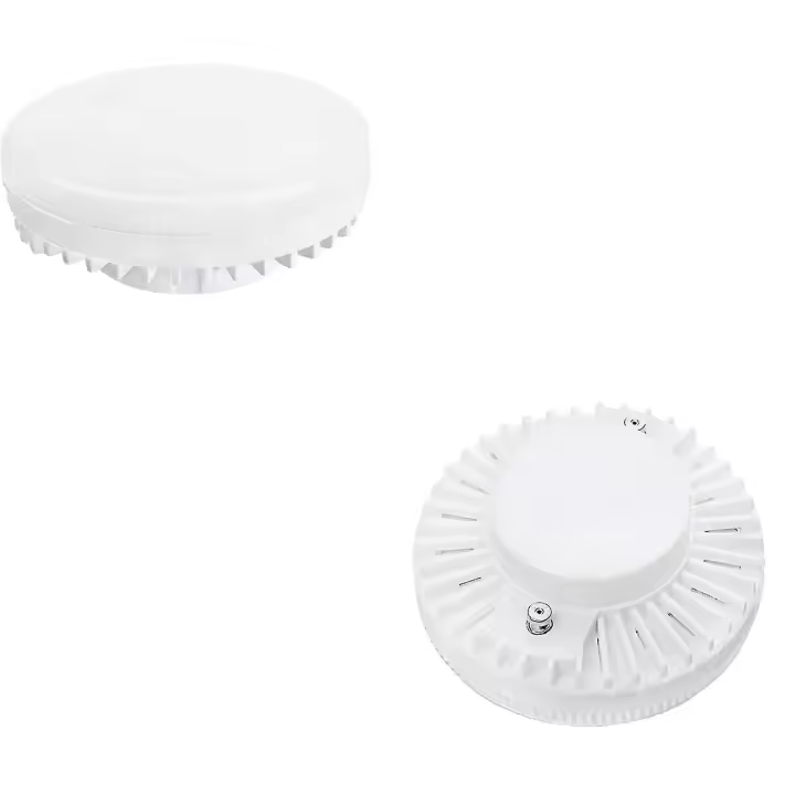 4 Unids Gx53 Bombilla Led 9W Fresco Blanco 6000K 120 gx53 15W-18W Cfl Equivalente 900lm no regulable Luz rectificada - 1