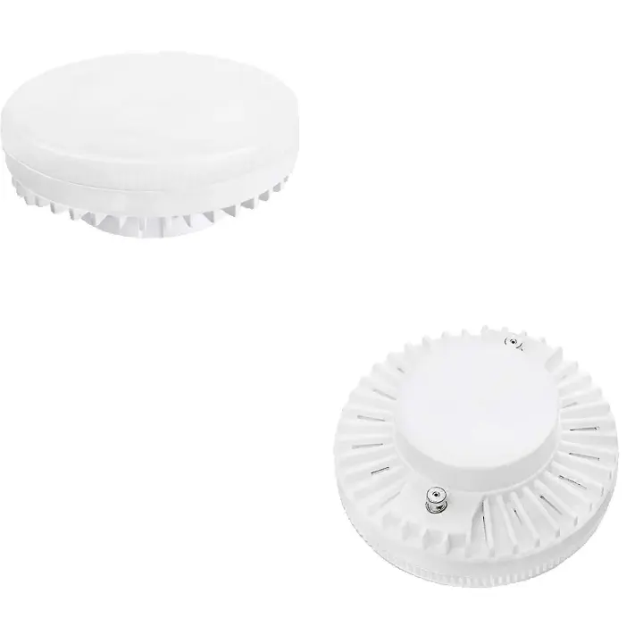 4 Unids Gx53 Bombilla Led 9W Fresco Blanco 6000K 120 gx53 15W-18W Cfl Equivalente 900lm no regulable Luz rectificada - 1