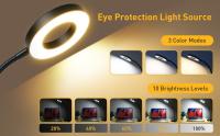Luz De Escritorio LED Recargable Por USB Protección Ocular Para Lectura Y Libros Con 3 Niveles De Brillo Ajustable Para El Dormitorio Material ABS Fuente De Luz LED - details 4