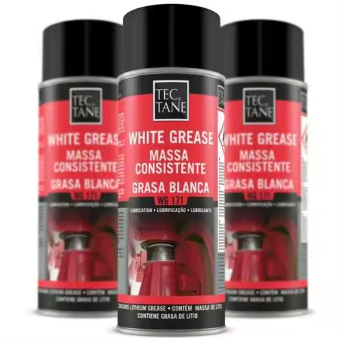 PACK 3 SPRAY GRASA LITIO BLANCA RESISTENTE A TEMPERATURAS -30°C +120°C 400 ML - 1