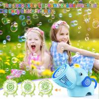 Pistola De Burbujas Portátil Para Niños Y Niñas Máquina De Burbujas De Jabón Eléctrica Para Fiestas Al Aire Libre Regalo Para Niños - details 3