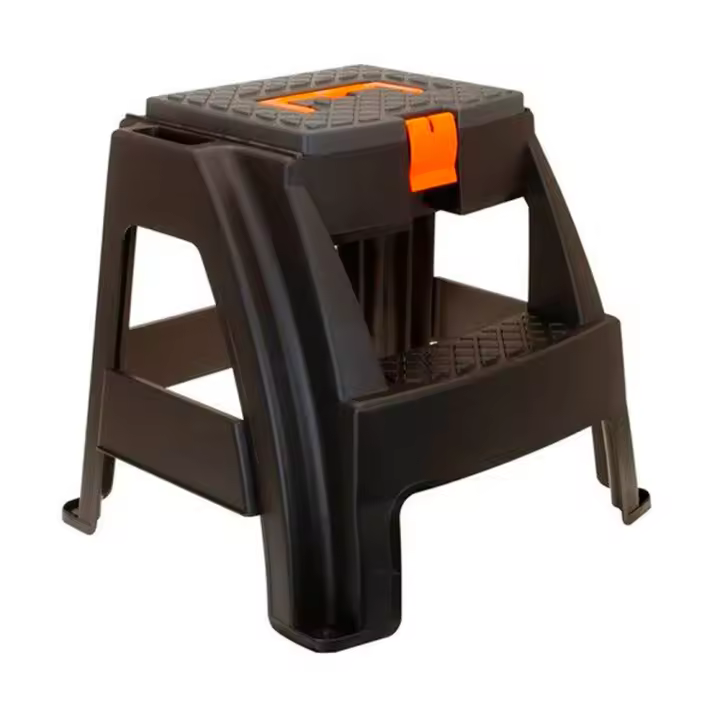 TABURETE CAJA HERRAMIENTAS 120 KG 47x42x43CM - 1