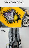 Bolsa De Deporte Grande Para Mujer Bolsa De Hombro Deportiva Multifuncional Impermeable Con Capacidad Para Zapatos Viaje Al Almacén - details 7