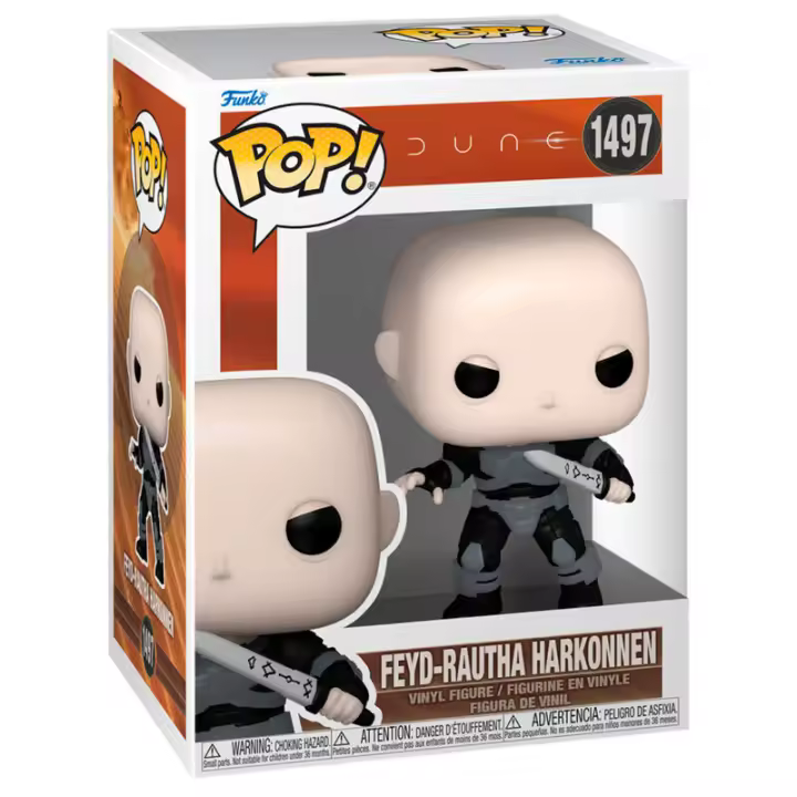 Funko Pop Dune 2 Feyd Rautha 75785-Figura de Vinilo Coleccionable - Idea de Regalo- Mercancia Oficial - Juguetes para Niños y Adultos - Movies Fans - Muñeco para Coleccionistas y Exposición - 1