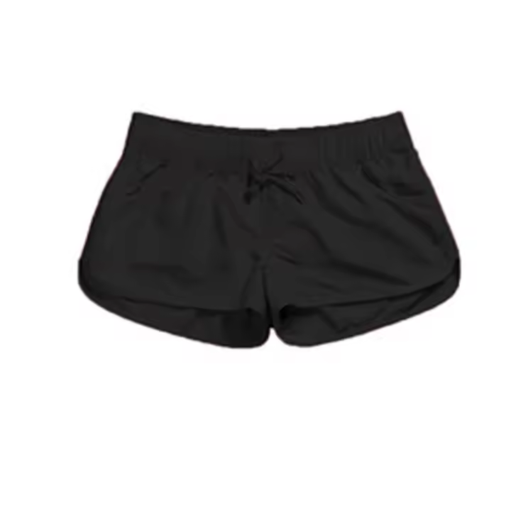 Shorts De Entrenamiento Para Mujer Verano Correr Maratón Yoga Fitness Deporte Para Gimnasio Talla Small Material Poliéster - 1