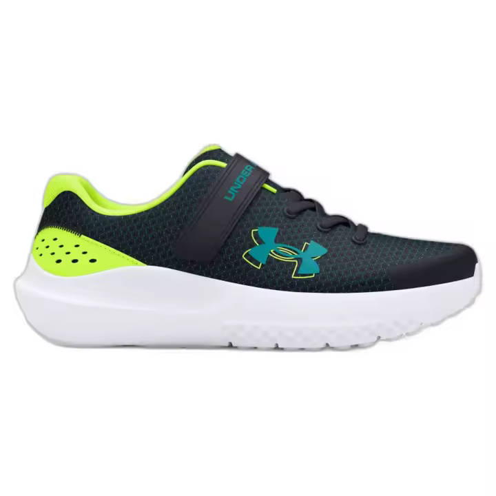 Calzado marca Under Armour modelo 3027104-003 para junior en color negro - 1