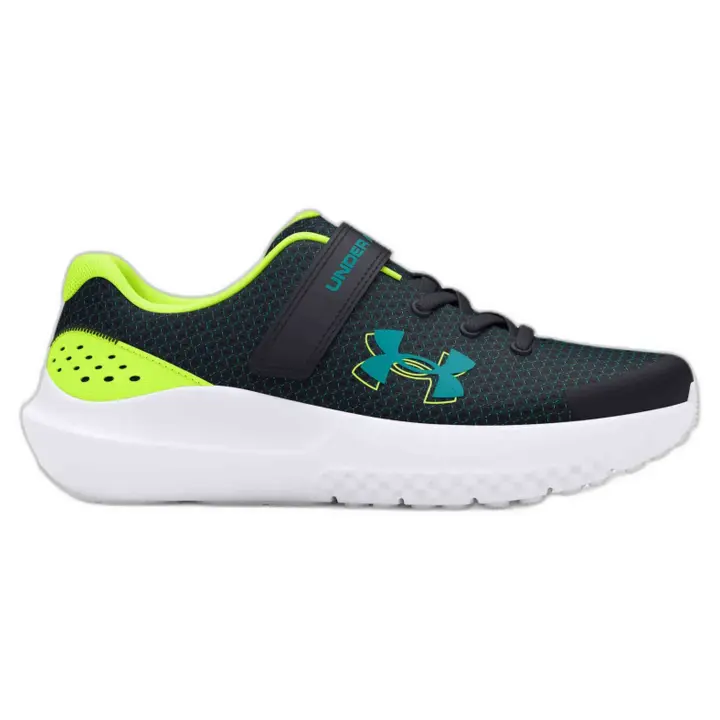 Calzado marca Under Armour modelo 3027104-003 para junior en color negro - 1