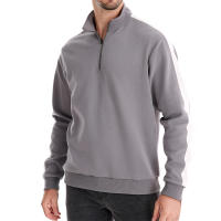 AIOPESON Chaqueta De Algodón Y Poliéster Para Hombres Con Cuello Alto Y Cierre De Cremallera Casual Ligera Para Otoño E Invierno - details 0