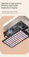 Lámpara De Auto Fotografía LED Recargable 1000mAh Con 3 Modos De Iluminación Clip Para Teléfono Móvil Tableta Laptop Luz De Videoconferencia - details 1