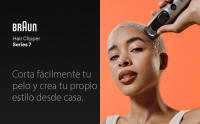 Braun cortapelos Series 7 HC7390, cortapelos para hombres, recorta el pelo en casa con 17 ajustes de longitud, lavable - details 0