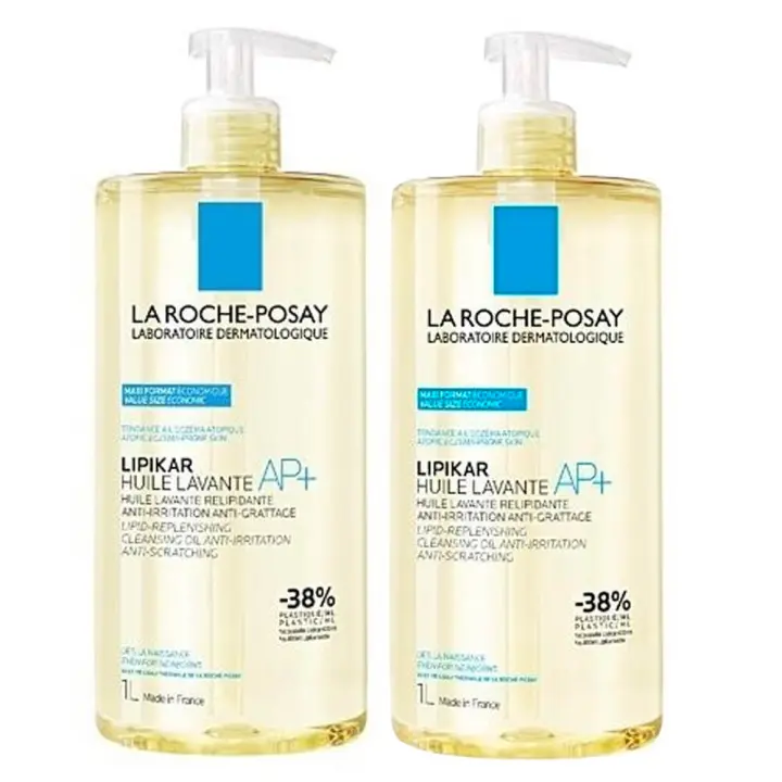 La Roche Posay Lipikar Aceite Lavante Ap+ 1000 ml Duplo - 1