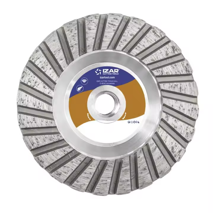 Disco IZAR Diamante Granito Forma Copa Y - 1864 - 100 X 20 mm - 1