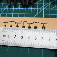 QJH Herramienta De Perforación De Cuero Redonda Desmontable Tamaños Variados 2.0/2.5/3.0/3.5/4.0/4.5/5.0mm Para Venta Al Por Mayor Y Por Piezas - details 1