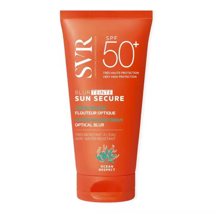 SVR Sun Secure Blur Teinte Crema Mousse SPF50+ 50ml Protector Solar Alta Protección - 1