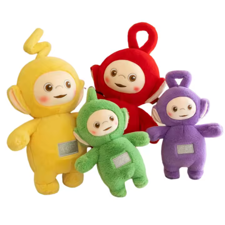 Muñeco De Peluche Teletubbies 30/45cm Rabito De Peluche Relleno De Algodón PP Muñeco De Anime Dibujos Animados Para Niños Regalo De Dormir Cómodo - 1