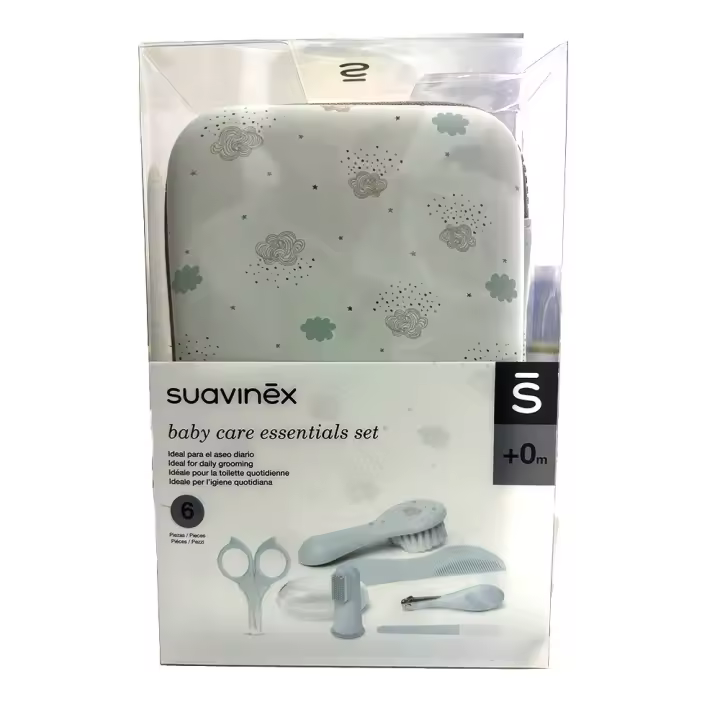 Suavinex Set Manicura Nubes para Bebés +0 Meses con 6 Piezas Esenciales - 1