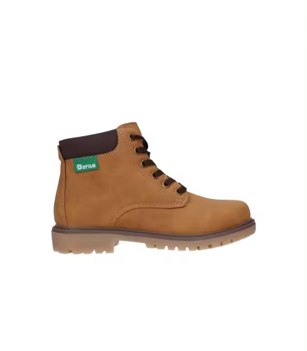 Botas Niño Gorila 64102 Nobuck Melocotón Cuero - Alta Calidad - 1