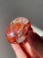 Piedra De Palma De Cuarzo De Calidad Superior Para Fiestas Y Decoración De Mesa Regalo De Cumpleaños Y Día De La Madre Hematita Cuarzo - details 1