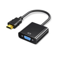 Cable Adaptador HDMI a VGA 1080P Compatible Para PC Laptop TV Box Proyector Conversor Digital Analógico Para Display - details 8