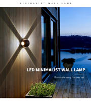 Lámpara De Pared LED Alta Brillo 4W 5W 6W 8W 12W AC85-265V Blanco Frío Blanco Cálido Blanco Neutro Material ABS Exterior Para Hogar - details 0