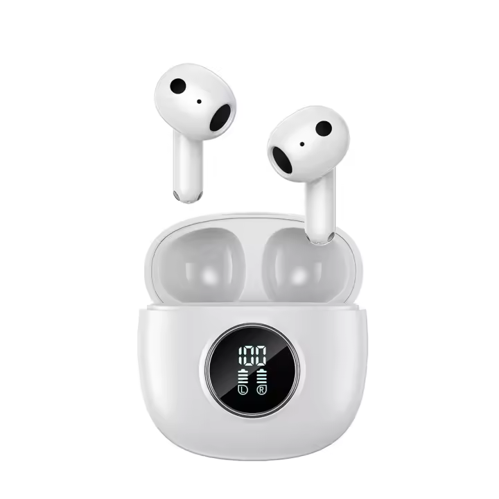 Auriculares para juegos de deportes electrónicos E40, auriculares inalámbricos con Bluetooth con pantalla digital TWS y reducción de ruido para llamadas - 1