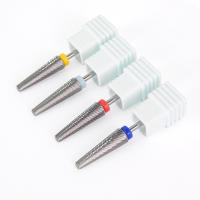 Broca De Uñas 5-en-1 24mm Super Larga Taperada De Carburo Para Taladro Eléctrico Accesorios De Manicura Corte De Cutícula Y Moldeado - details 8