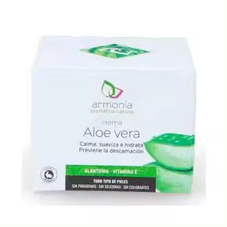 Crema Hidratante Armonía Aloe Vera 50 Ml - Previene Sequedad y Deshidratación - 1