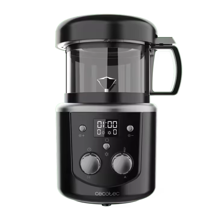 Tostadora de café Roaster Booster 1400W tueste automático o manual para 100-150g de granos - 1
