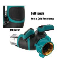 Diversor De Agua De Zinc De Aleación Y-Divisor Doble Vía Para Jardín Accesorios Con Rosca Interna Doble Grifo Divertor De Agua - details 1