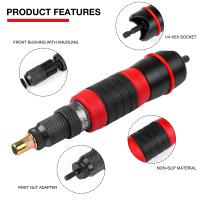 Kit De Conversor Para Destornillador De Redhead M3 M4 M5 M6 M8 M10 Herramienta De Inserción De Tornillos Para DIY En Casa Herramienta Eléctrica Removible - details 1