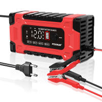 Cargador De Batería De Coche Automático 12V 10A 7 Etapas Rápida 6-180Ah Para AGM GEL WET Batería De Ácido Plomo Con Pantalla LCD - details 0