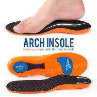 Plantilla de gel con soporte para el arco del pie, plantilla ortopédica con amortiguación para pies planos, tallas 35-46 - details 0