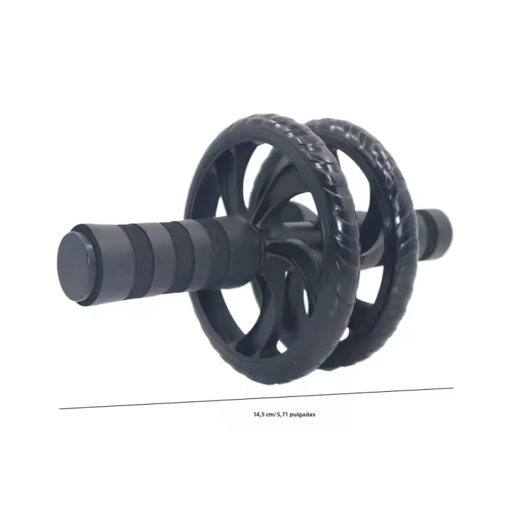 Rodillo De Abdominales Doble Rueda Antideslizante Entrenador De Músculos Abdominales Para Gimnasio Y Ejercicios En Casa Fitness Ab Roller - 1