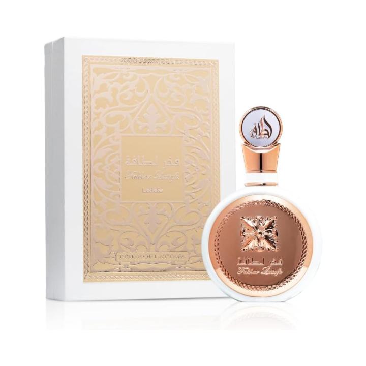 Lattafa Fakhar Woman Eau de Parfum Mujer 100 ml | Perfume Árabe Floral Frutal de Larga Duración — oferta en Miravia