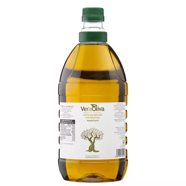 Aceite de Oliva Virgen Extra Veraoliva - 2 Litros - Medalla de Oro 2025 - 1